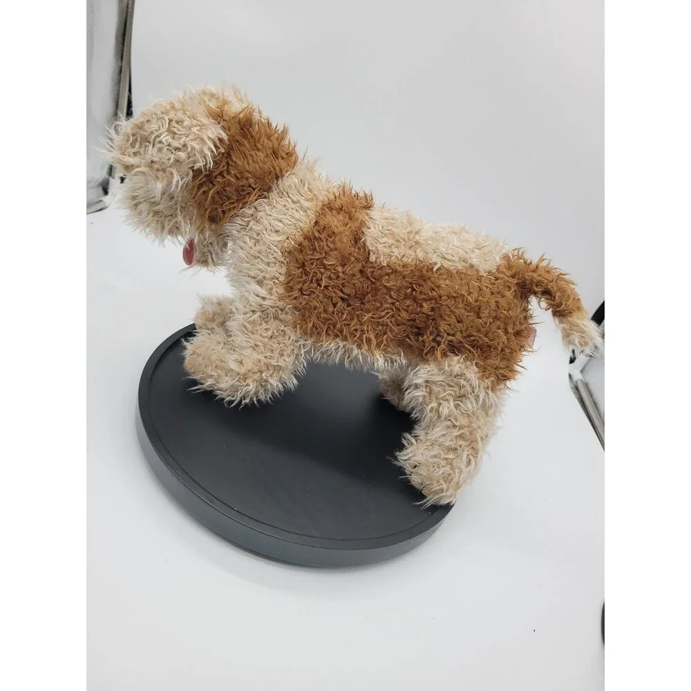 Ty Classic Toffee Shaggy Puppy Dog Plush Terrier Stuffed Toy Animal Large